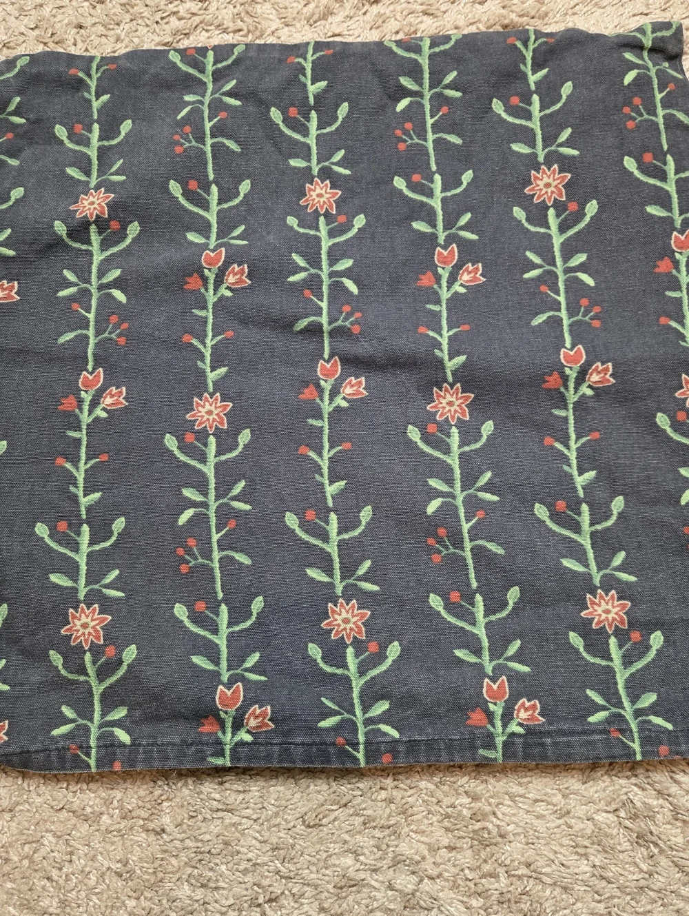 Ikea Renrepe Folk art Pillow cover